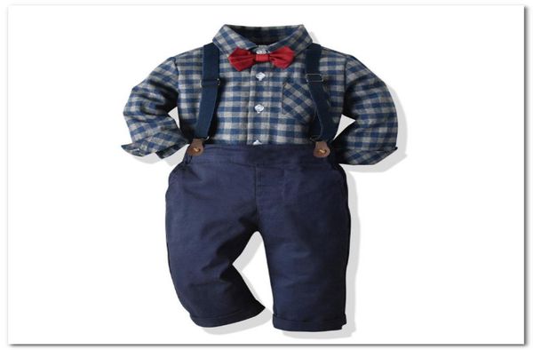 kids performance outfits baby boys plaid lapel long sleeve shirtsuspender pantsbows tie 3pcs sets fall new family party clothes 8775933, White
kids performance outfits baby boys plaid lapel long sleeve shirtsuspender pantsbows tie 3pcs sets fall new family party clothes 8775933, White