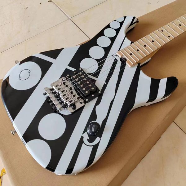 eddie edward van halen unchains circles see ya later bye black white stripe crop circles electric guitar floyd rose tremolo bridge whammy ba
eddie edward van halen unchains circles see ya later bye black white stripe crop circles electric guitar floyd rose tremolo bridge whammy ba