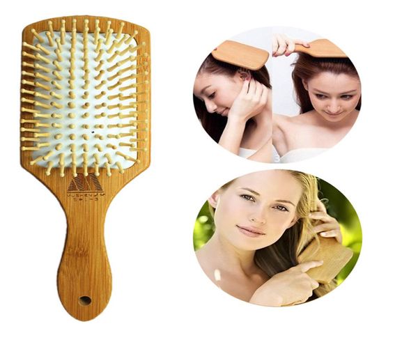 wooden bamboo hair vent brush brushes hair care and beauty spa massager massage comb hairbrush escova de cabelo4983643, Silver
wooden bamboo hair vent brush brushes hair care and beauty spa massager massage comb hairbrush escova de cabelo4983643, Silver