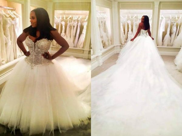 a line boho wedding dresses bling crystal beaded sweetheart long train plus size bridal dress lace up back country wedding gowns c6967210, White
a line boho wedding dresses bling crystal beaded sweetheart long train plus size bridal dress lace up back country wedding gowns c6967210, White