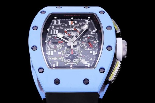 fantastic mechanical r i c h a r d luxury superb style male wrist watches rm11 rm11-03 pogt 9designer high-end quality tpt carbon fiber beze, Slivery;brown
fantastic mechanical r i c h a r d luxury superb style male wrist watches rm11 rm11-03 pogt 9designer high-end quality tpt carbon fiber beze, Slivery;brown