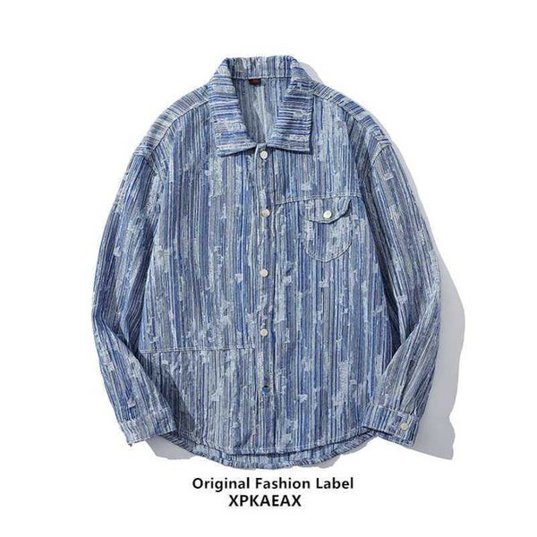 men polo original fashion brand china-chic oversize design teenager hip hop fried street versatile denim shirt, White;black
men polo original fashion brand china-chic oversize design teenager hip hop fried street versatile denim shirt, White;black