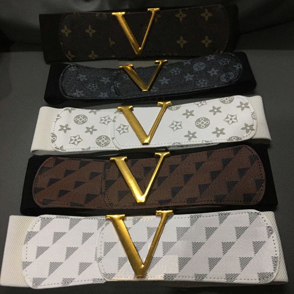 luxury belts women designer elastic belt fashion letter buckle waist chain dress accessories lady waistband girdle width 7cm multiple styles, Black;brown
luxury belts women designer elastic belt fashion letter buckle waist chain dress accessories lady waistband girdle width 7cm multiple styles, Black;brown