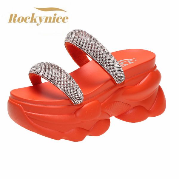 slippers summer women slippers flip-flops ladies beach bling shoes wedge heels shoes woman high platform slippers outside sandals 8cm 230703, Black
slippers summer women slippers flip-flops ladies beach bling shoes wedge heels shoes woman high platform slippers outside sandals 8cm 230703, Black