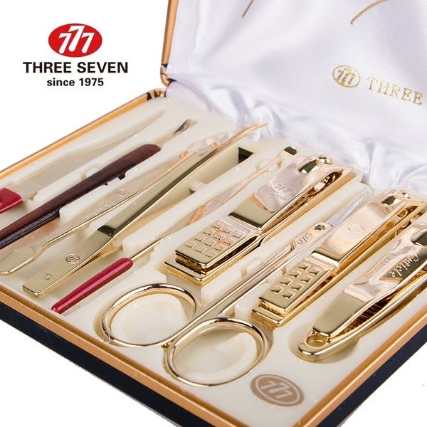 nail manicure set three seven 777 luxury clippers trimmers kit 14k gold plated earpick nail file eyebrow clip 9 in 1 art tools kits 230704
nail manicure set three seven 777 luxury clippers trimmers kit 14k gold plated earpick nail file eyebrow clip 9 in 1 art tools kits 230704