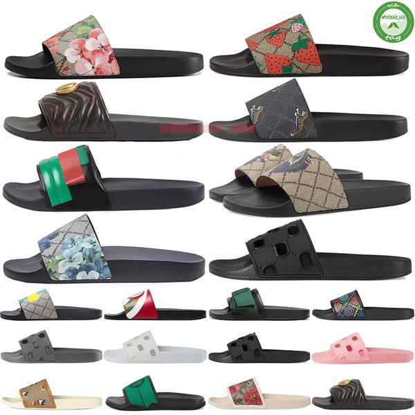 with box fashion luxury designer rubber slide sandal floral brocade men slipper gear bottoms flip flops women striped beach causal slipper, Black
with box fashion luxury designer rubber slide sandal floral brocade men slipper gear bottoms flip flops women striped beach causal slipper, Black