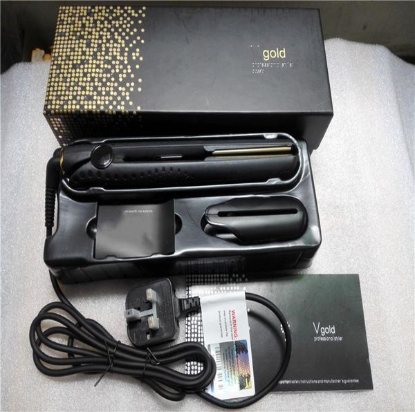 in stock gh v gold professional hair straightener eu plug with retail box dhl fast ship hair styling tools version dhl 4634600, Black
in stock gh v gold professional hair straightener eu plug with retail box dhl fast ship hair styling tools version dhl 4634600, Black