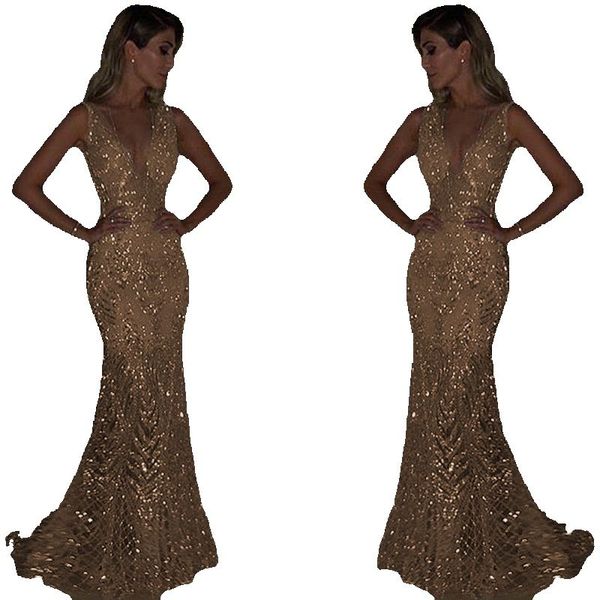 2023 mermaid v neck sequined lace prom dresses champagne and sliver long evening formal gowns, Black
2023 mermaid v neck sequined lace prom dresses champagne and sliver long evening formal gowns, Black