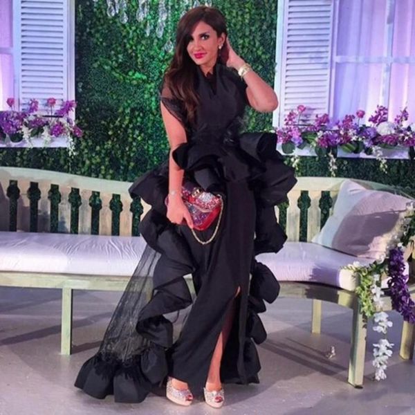 front split black evening dress middle east high neck ruffle peplum floor length prom dress saudi arabia vestdios de novia7164531, Black;red
front split black evening dress middle east high neck ruffle peplum floor length prom dress saudi arabia vestdios de novia7164531, Black;red
