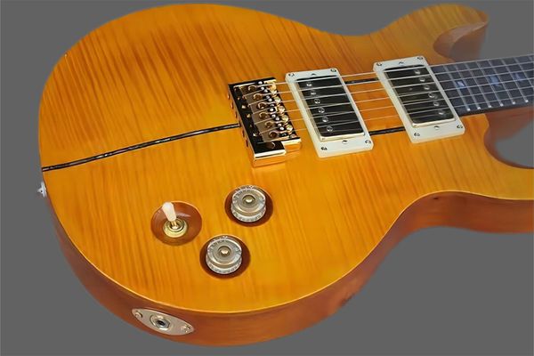 flyoung prs electric guitar, tiger flame maple panel eagle label and color stripe guitar
flyoung prs electric guitar, tiger flame maple panel eagle label and color stripe guitar