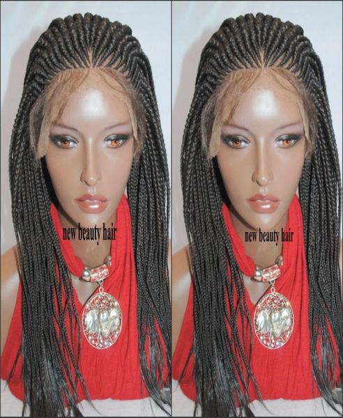 180density handmade lace frontal cornrow wig africa american women style box braid wig crochet braids lace front wig with baby hai6920162, Black
180density handmade lace frontal cornrow wig africa american women style box braid wig crochet braids lace front wig with baby hai6920162, Black