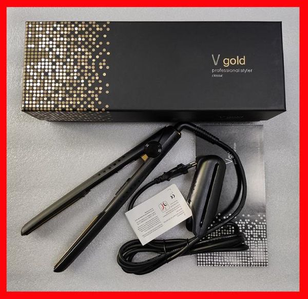 v gold max hair straightener classic professional styler fast straightening iron styling tool with retail box2235217, Black
v gold max hair straightener classic professional styler fast straightening iron styling tool with retail box2235217, Black