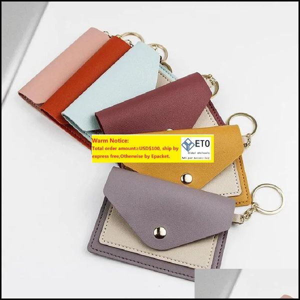 keychains fashion accessories key pouch leather purse keyrings mini wallets coin credit card holder 7 colors drop delivery 2021 2erxb, Silver
keychains fashion accessories key pouch leather purse keyrings mini wallets coin credit card holder 7 colors drop delivery 2021 2erxb, Silver
