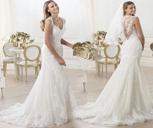 lace vneck dew bride perspective appliques mermaid trailing wedding gowns dress vestido robe de mariee noiva3302558, White
lace vneck dew bride perspective appliques mermaid trailing wedding gowns dress vestido robe de mariee noiva3302558, White