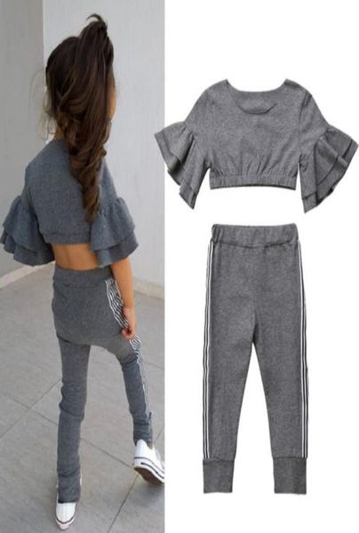 summer kids baby girls two pieces sets casual ruffles flare sleeve and pants tracksuit outfits sets girls clothes6689466, White
summer kids baby girls two pieces sets casual ruffles flare sleeve and pants tracksuit outfits sets girls clothes6689466, White