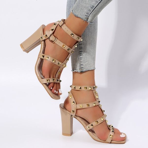 slippers 2023 summer highheeled women's sandals fashion pointed rivet black casual shoes large size 4142 230703
slippers 2023 summer highheeled women's sandals fashion pointed rivet black casual shoes large size 4142 230703