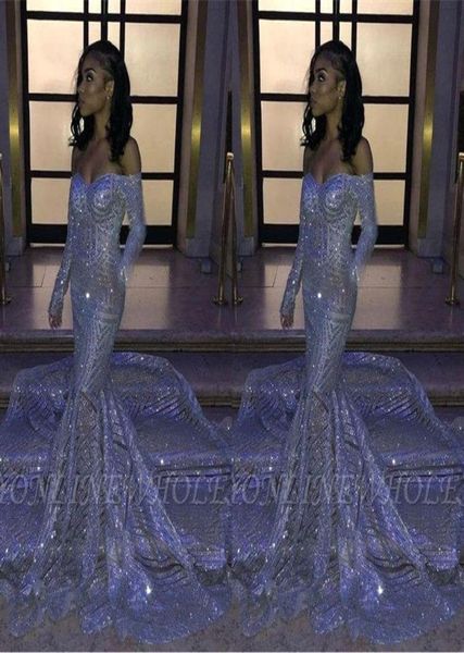 black girl silver sequins offtheshoulder mermaid prom dresses long sleeves sweep train reflective evening gowns bc3306 03285850027
black girl silver sequins offtheshoulder mermaid prom dresses long sleeves sweep train reflective evening gowns bc3306 03285850027