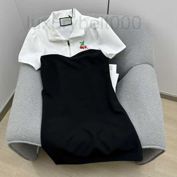 basic & casual dresses designer temperament commuting black and white contrast panel dress embroidered zipper lapel slim fit bubble short sl, Black;gray
basic & casual dresses designer temperament commuting black and white contrast panel dress embroidered zipper lapel slim fit bubble short sl, Black;gray