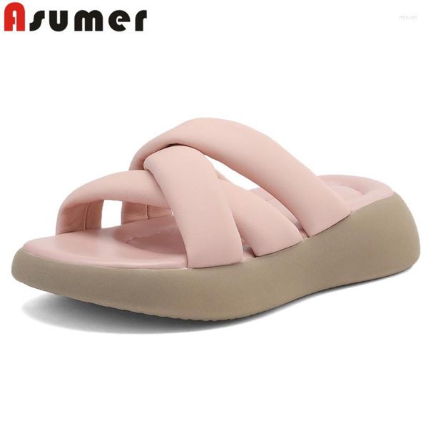 slippers sheepskin leather women concise ladies outside platform flat with heels summer shoes, Black
slippers sheepskin leather women concise ladies outside platform flat with heels summer shoes, Black