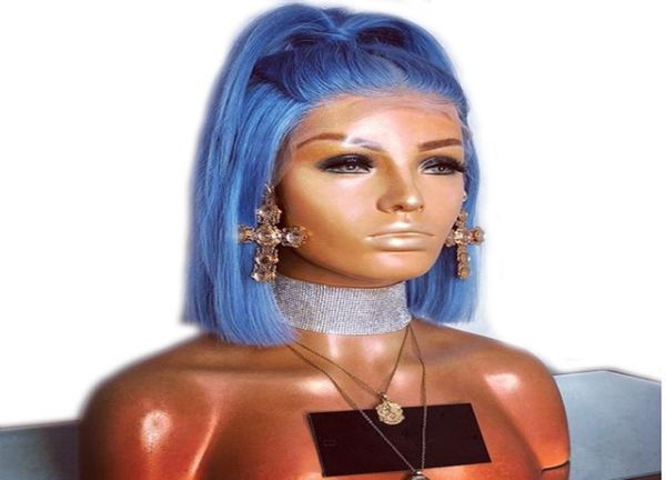 brand new women039s short blue color bob cut hair lace front wig 100 heat safe fiber hair blue color5283044, Black
brand new women039s short blue color bob cut hair lace front wig 100 heat safe fiber hair blue color5283044, Black