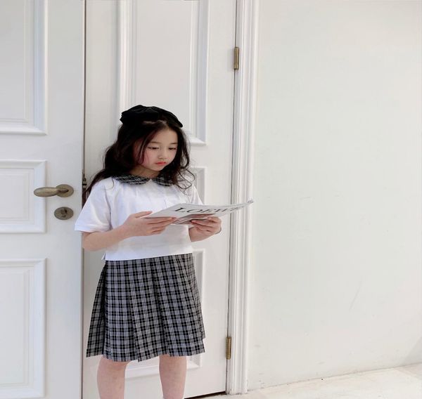 summer kids girls039 dress baby doll collar plaid dresses sweet girl cotton short sleeved dress clothes8836868, Red;yellow
summer kids girls039 dress baby doll collar plaid dresses sweet girl cotton short sleeved dress clothes8836868, Red;yellow