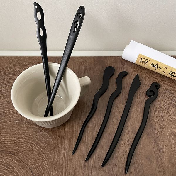 fashion blogger designer jewelrantique black sandalwood hairpin women's simple twisted hairpin with ball head hairpin scrunchies hair t
fashion blogger designer jewelrantique black sandalwood hairpin women's simple twisted hairpin with ball head hairpin scrunchies hair t