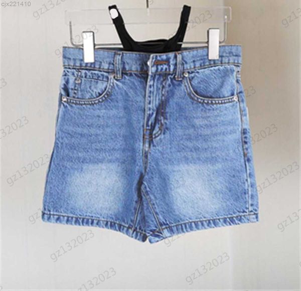 wang shorts fashion color matching custom hardware y shorts back pocket design high waist joker jean designer womens clothing c9b8, White;black
wang shorts fashion color matching custom hardware y shorts back pocket design high waist joker jean designer womens clothing c9b8, White;black