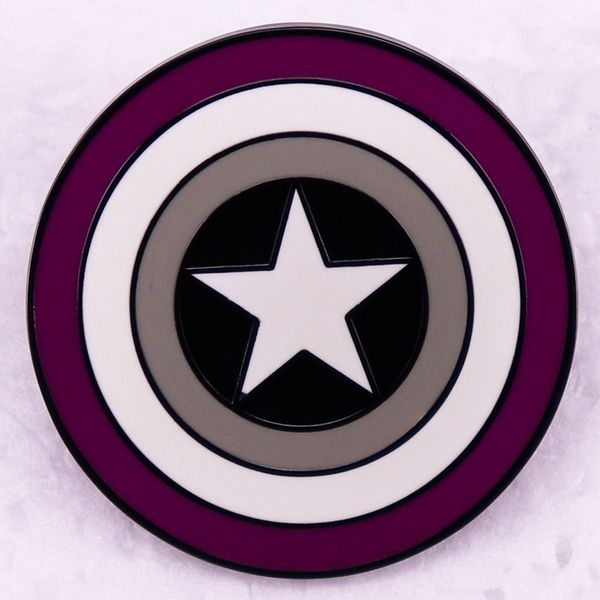 captain brooch cute anime movies games hard enamel pins collect cartoon brooch backpack hat bag collar lapel badges, Blue