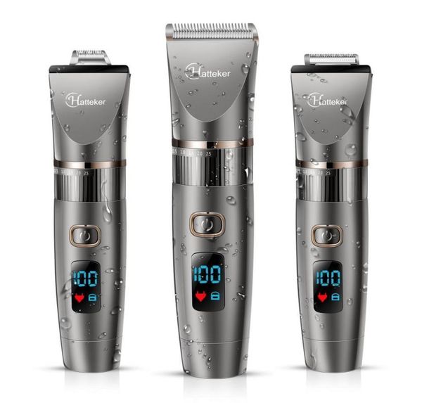 hatteker 3in1 professional hair clipper waterproof hair trimmer men grooming kit ceramic blade male led display haircut machine8911219
hatteker 3in1 professional hair clipper waterproof hair trimmer men grooming kit ceramic blade male led display haircut machine8911219