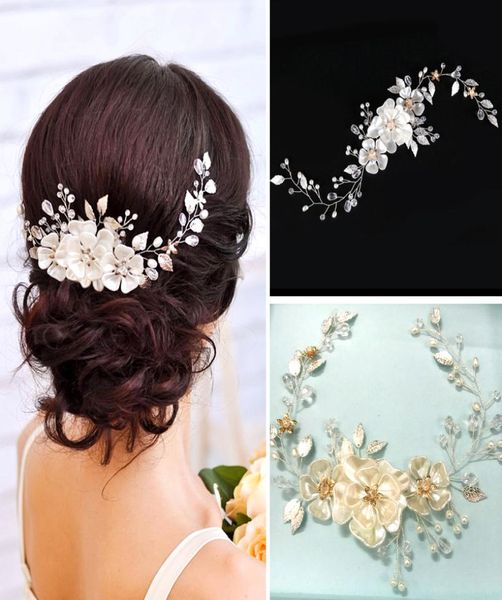european elegant pearl leaf bridal headpieces flower wedding headbands women hair band headwear girls wedding veil dress hair acce8770647, Silver
european elegant pearl leaf bridal headpieces flower wedding headbands women hair band headwear girls wedding veil dress hair acce8770647, Silver