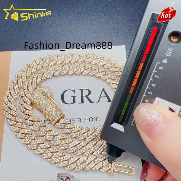 designer jewelry pass diamond tester vvs moissanite iced out 10mm mens miami cuban link necklace hip hop lad moissanite diamond bling cuban, Silver
designer jewelry pass diamond tester vvs moissanite iced out 10mm mens miami cuban link necklace hip hop lad moissanite diamond bling cuban, Silver