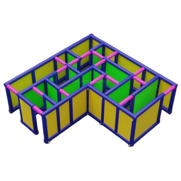 outdoor activities 6x6m 6x3m t shaped inflatable maze tag maze arena sport game for kids
outdoor activities 6x6m 6x3m t shaped inflatable maze tag maze arena sport game for kids