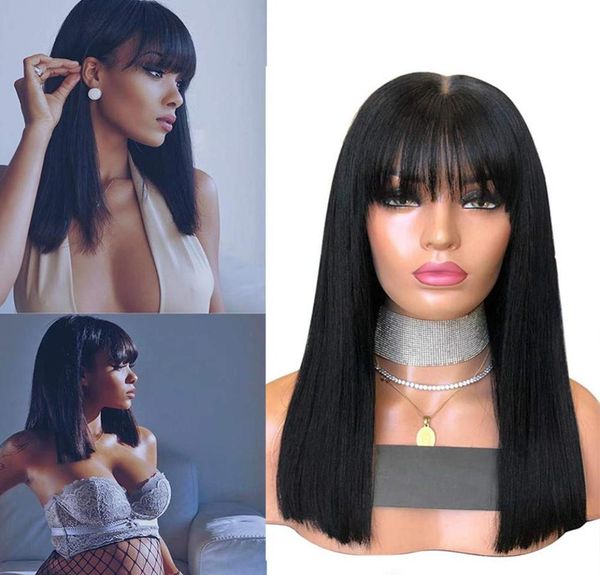 straight 13x6 lace front wig with bangs peruvian virgin human hair fringe 360 lace wigs for women natural color8083633, Black
straight 13x6 lace front wig with bangs peruvian virgin human hair fringe 360 lace wigs for women natural color8083633, Black