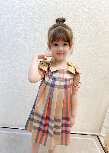 luxury baby girl princess dress kids grid double bow summer short sleeve kids casual designer wear8122902, Red;yellow
luxury baby girl princess dress kids grid double bow summer short sleeve kids casual designer wear8122902, Red;yellow