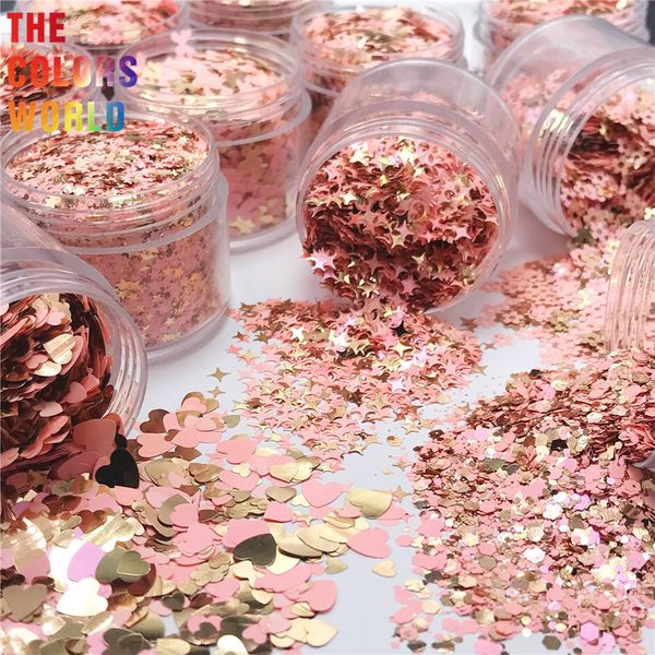 nail glitter tct 786 gold and pink colors nails art jewelry sequins cosmetic makeup craft mobile phone shell holiday decoration 230704, Silver;gold
nail glitter tct 786 gold and pink colors nails art jewelry sequins cosmetic makeup craft mobile phone shell holiday decoration 230704, Silver;gold
