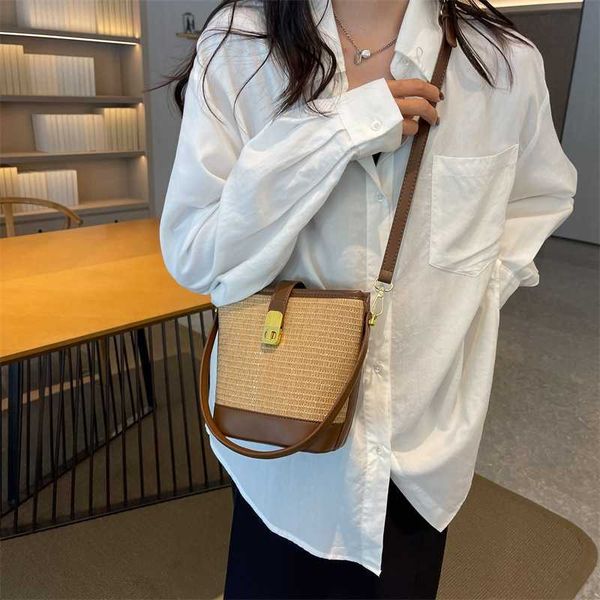 lady evening bags this year's popular niche straw woven women's summer fashionable and versatile crossbody portable bucket 230704
lady evening bags this year's popular niche straw woven women's summer fashionable and versatile crossbody portable bucket 230704