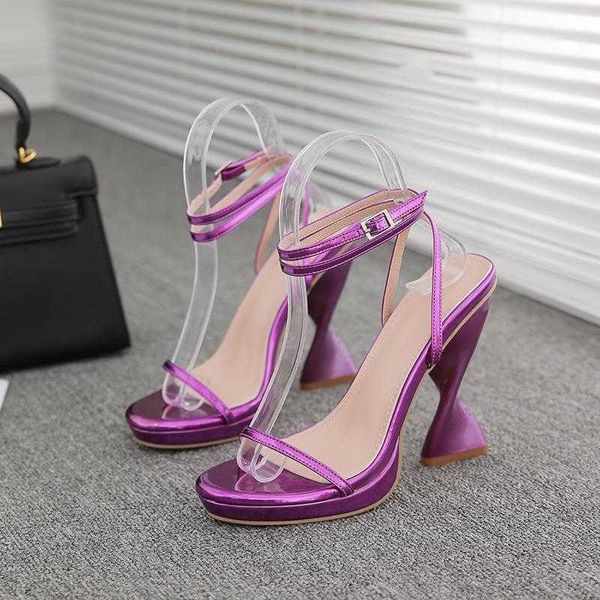 nxy sandals ladies heels waterproof platform purple large women's shoes with high heel 230619, Black
nxy sandals ladies heels waterproof platform purple large women's shoes with high heel 230619, Black