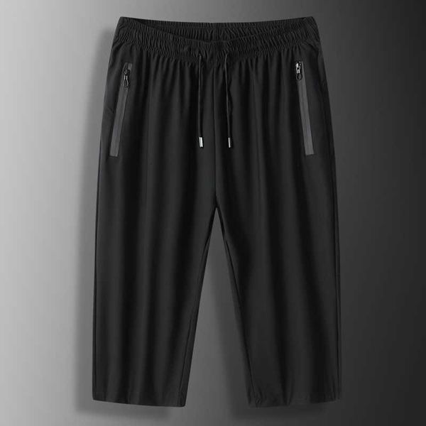 2022 summer outdoor ice silk pants air conditioned shorts quick drying men's capris loose large size fashion, White;black
2022 summer outdoor ice silk pants air conditioned shorts quick drying men's capris loose large size fashion, White;black