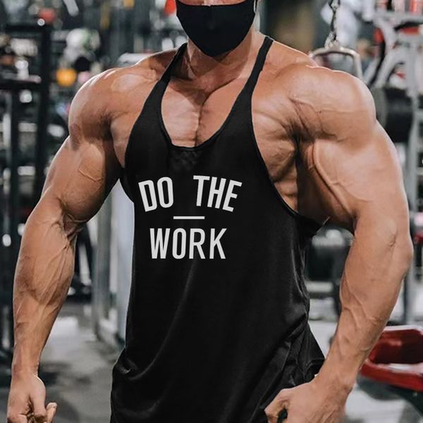men' tank bodybuilding stringer tank men gym clothing fitness sleeveless shirt male cotton racer singlets summer printed y back vest, White;black
men' tank bodybuilding stringer tank men gym clothing fitness sleeveless shirt male cotton racer singlets summer printed y back vest, White;black