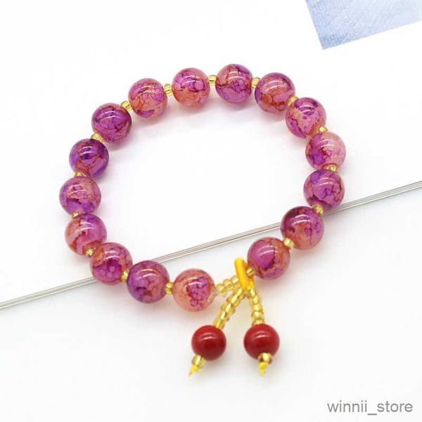 charm bracelets exquisite glass elastic bracelets for women fashion paint cracked beads elastic adjustable bracelet jewelry gifts r230704, Golden;silver
charm bracelets exquisite glass elastic bracelets for women fashion paint cracked beads elastic adjustable bracelet jewelry gifts r230704, Golden;silver