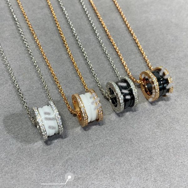 designer women's ceramic necklace circle pendant classic choker steel jewelry gift, Silver
designer women's ceramic necklace circle pendant classic choker steel jewelry gift, Silver
