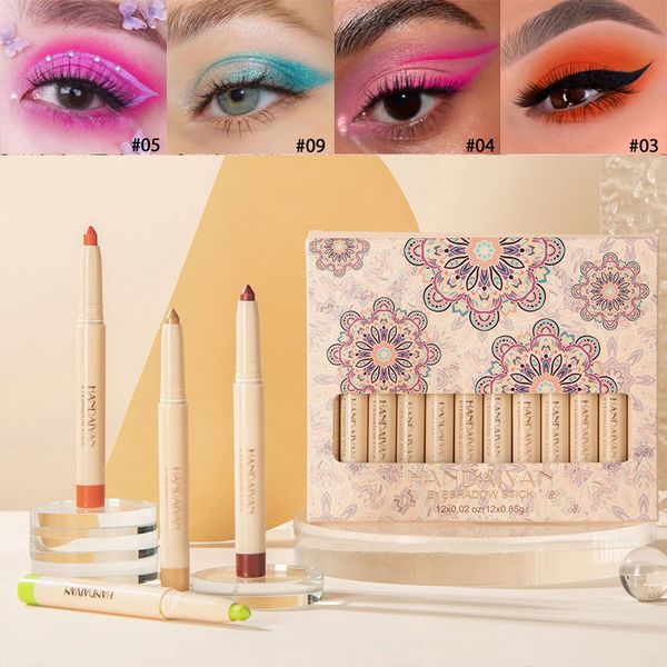 eye shadowliner combination eyeshadow pencil set 12 colors long lasting glitter shimmer shadow liner pen highlighter silkworm eyes makeup to
eye shadowliner combination eyeshadow pencil set 12 colors long lasting glitter shimmer shadow liner pen highlighter silkworm eyes makeup to