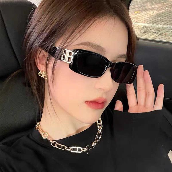2023 new women's cat eye double b sense glasses mesh red sunglasses, White;black
2023 new women's cat eye double b sense glasses mesh red sunglasses, White;black