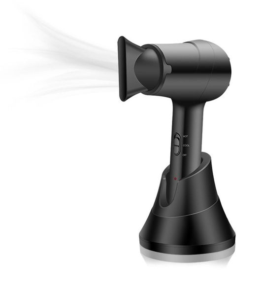 portable cordless electric hair dryer black 300w rechargeable blow dryer 5000mah with and cold wind for home travel1677559
portable cordless electric hair dryer black 300w rechargeable blow dryer 5000mah with and cold wind for home travel1677559