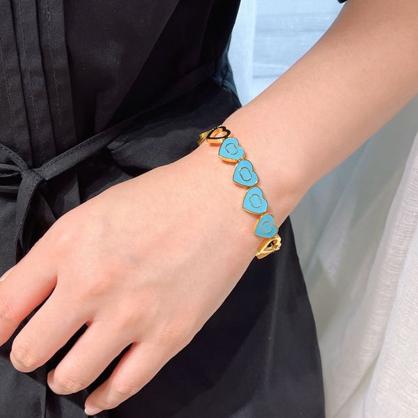 premium brand jewelry bangle man women luxury bangle classic design heart letter g bracelet designer selected girl gift love will never fade, Black
premium brand jewelry bangle man women luxury bangle classic design heart letter g bracelet designer selected girl gift love will never fade, Black