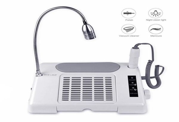 35000rpm 3 in 1 nail driller folder suction dust collector machine filing vacuum cleaner salon manicure tool with desk lamp8562970, Silver
35000rpm 3 in 1 nail driller folder suction dust collector machine filing vacuum cleaner salon manicure tool with desk lamp8562970, Silver