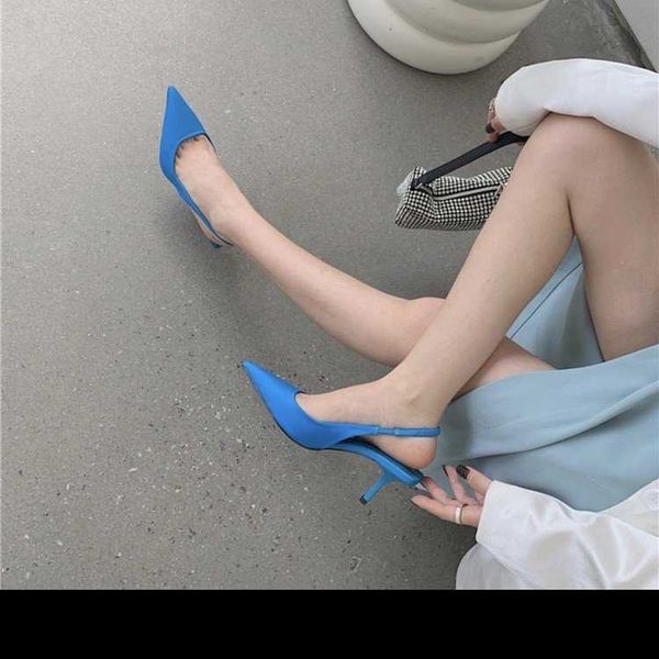 new sandals french high heels black temperament baotou fairy shoes 2023 new spring/summer fine heel pointed single
new sandals french high heels black temperament baotou fairy shoes 2023 new spring/summer fine heel pointed single