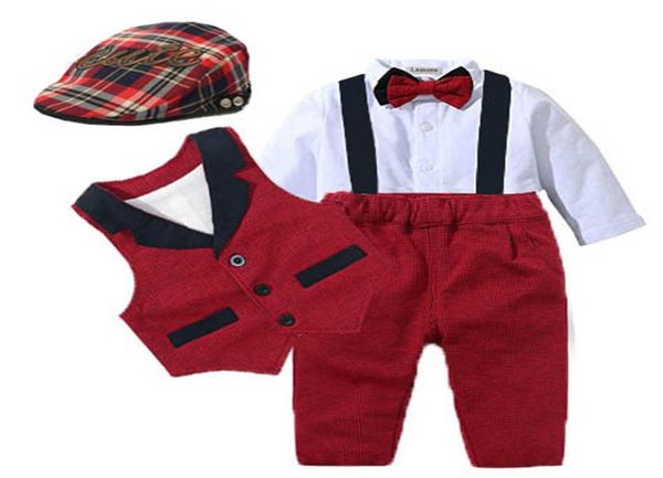 baby suits newborn boy clothes vest romper hat formal clothing outfit party bow tie children birthday dress new born 0 24 m1628835, Pink;blue
baby suits newborn boy clothes vest romper hat formal clothing outfit party bow tie children birthday dress new born 0 24 m1628835, Pink;blue