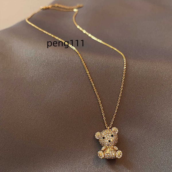 fashion women wholesale jewelry trendy cute bear pendant necklace personalized titanium steel clavicle chain neck chain jewelry, Silver
fashion women wholesale jewelry trendy cute bear pendant necklace personalized titanium steel clavicle chain neck chain jewelry, Silver
