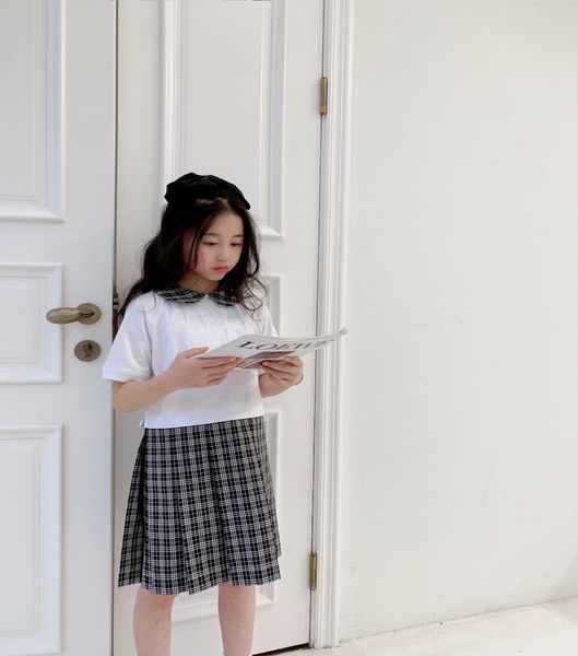 summer kids girls039 dress baby doll collar plaid dresses sweet girl cotton short sleeved dress clothes8094154, Red;yellow
summer kids girls039 dress baby doll collar plaid dresses sweet girl cotton short sleeved dress clothes8094154, Red;yellow